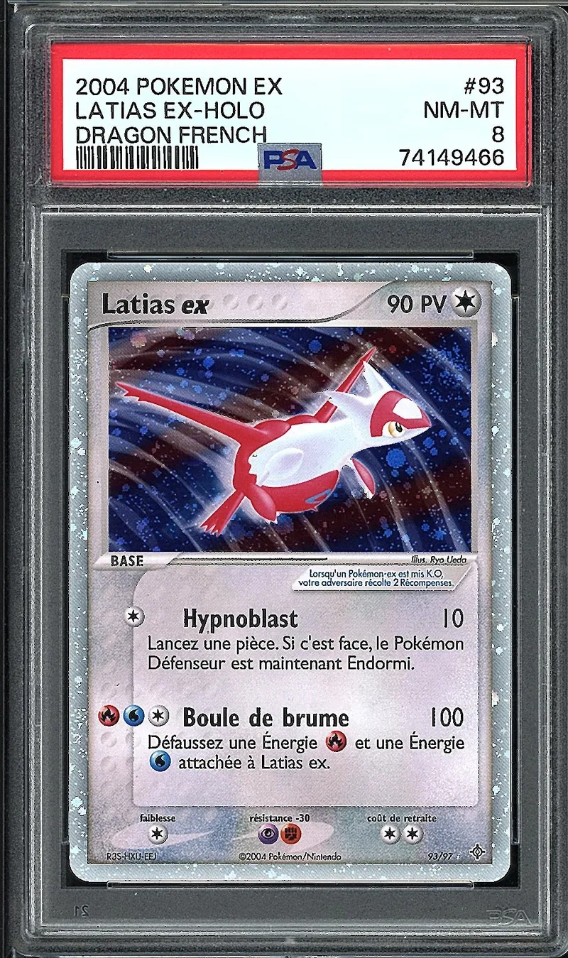 PSA 8 Latias Ex