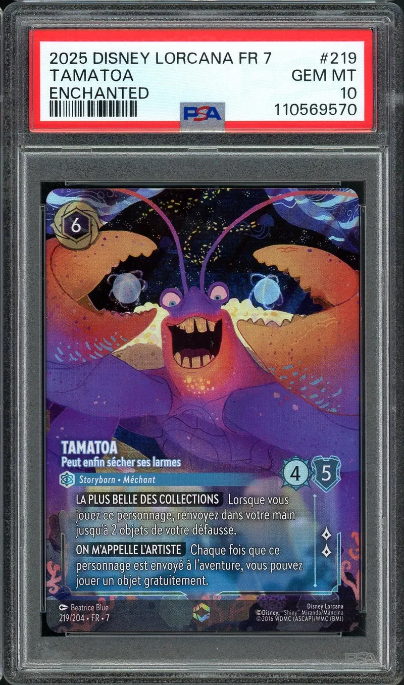PSA 10 Tamatoa
