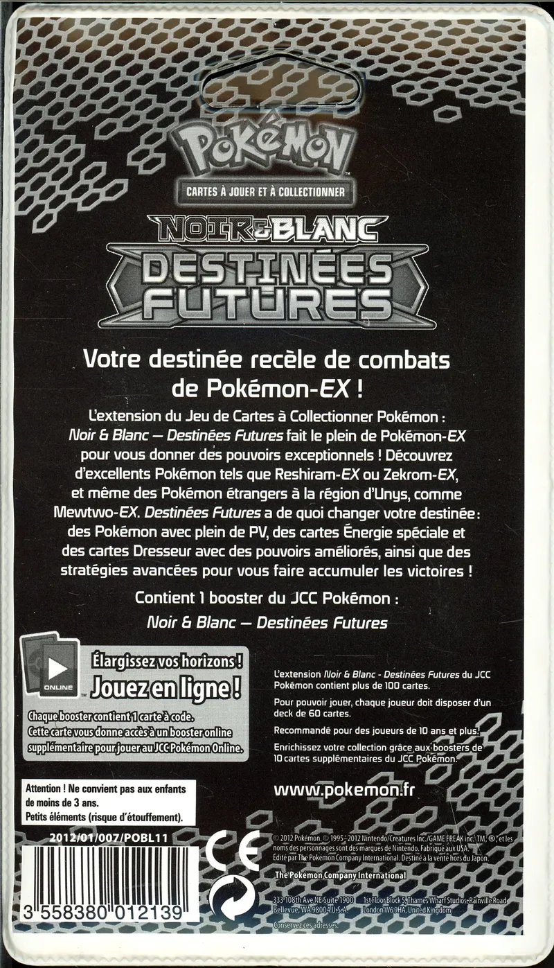 Booster Blister N&B Destinées Futures