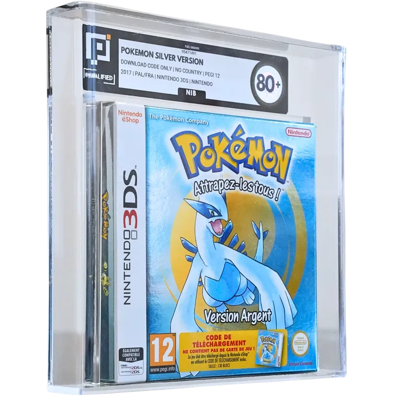 Pixel 80+ Jeu Nintendo 3DS Pokémon Version Argent