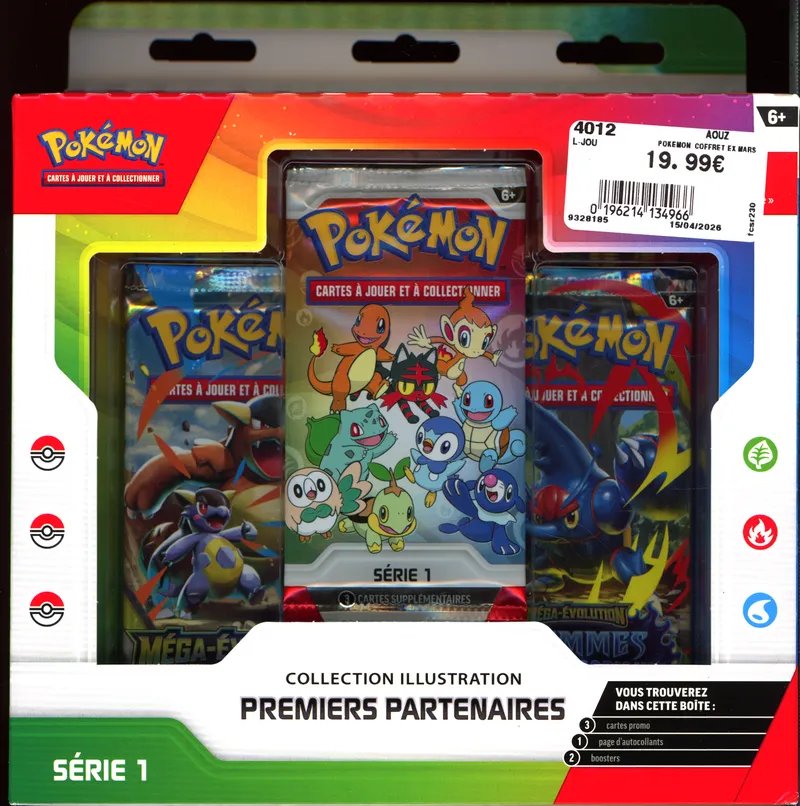 Coffret Collection Illustration Premiers Partenaires