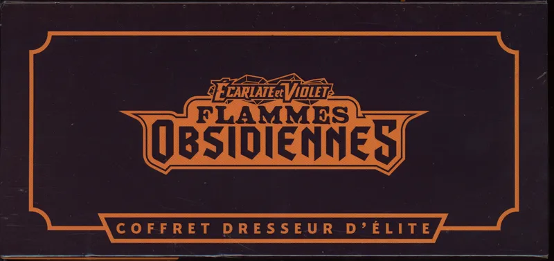 ETB EV3 Flammes Obsidiennes