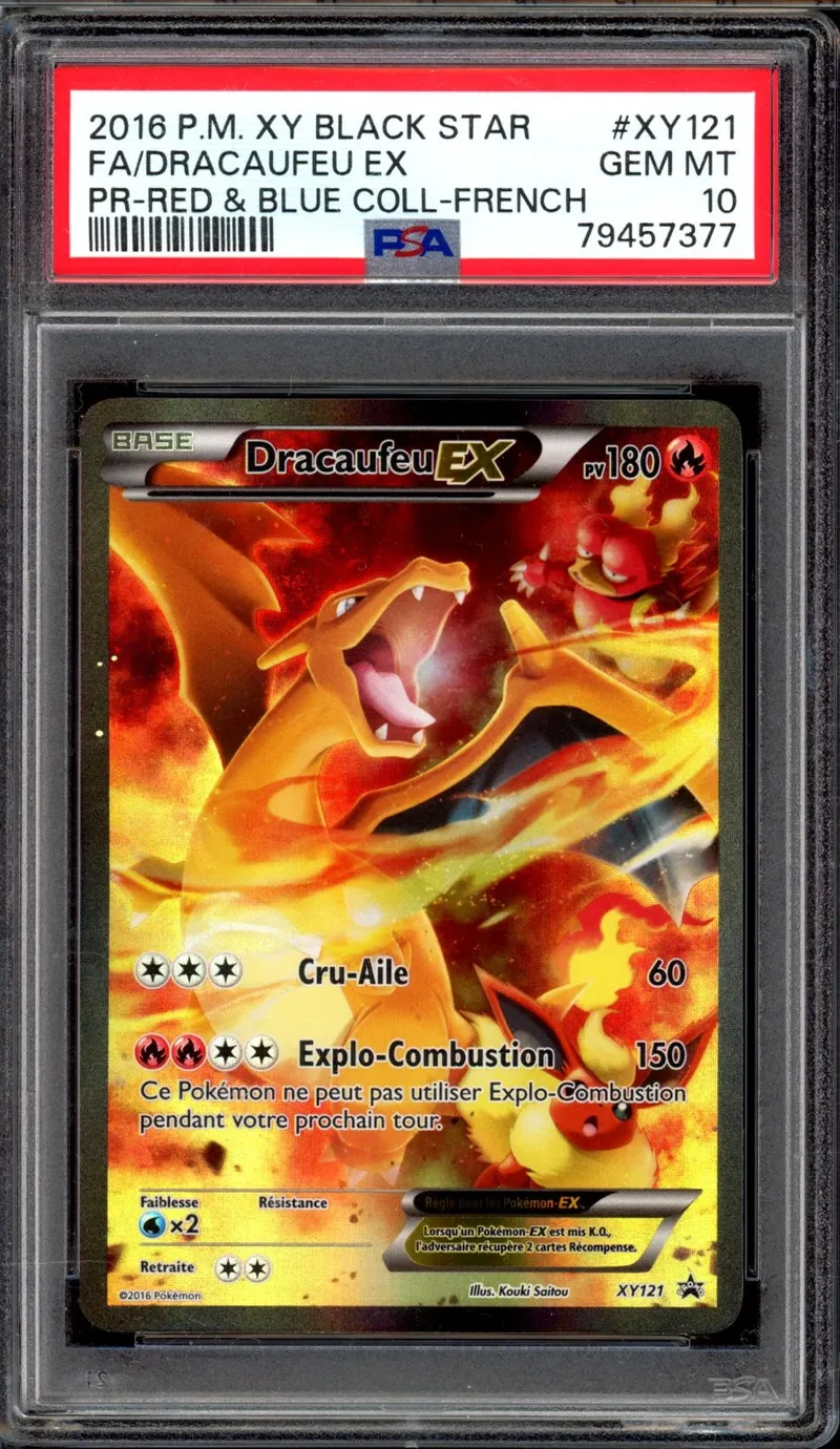 PSA 10 Dracaufeu Ex