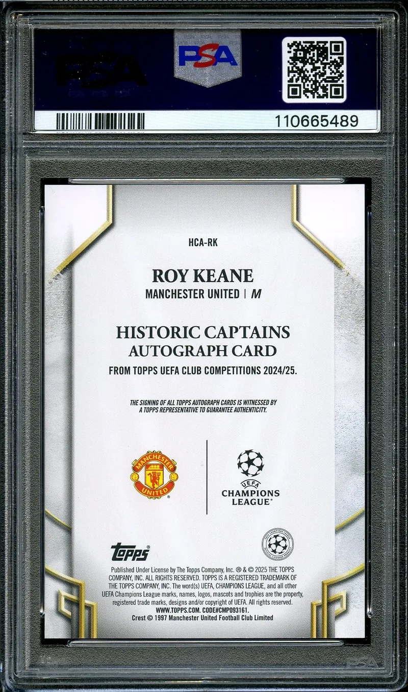 PSA 9 Roy Keane