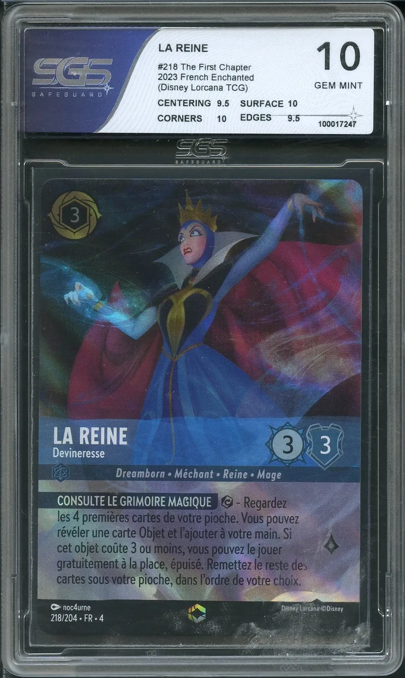 SGS 10 La Reine, Devineresse