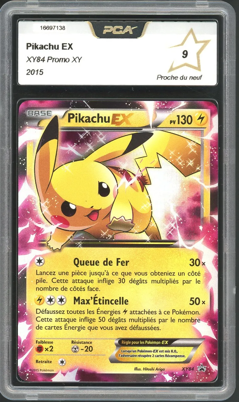 PCA 9 Pikachu Ex