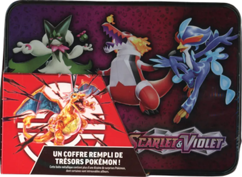 Valisette Dracaufeu Ex EV1 Ecarlate & Violet