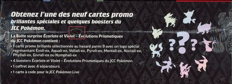 Boîte Surprise EV8.5 Evolutions Prismatiques