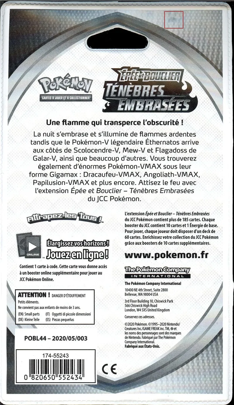 Duopack EB3 Ténèbres Embrasées & EB2 Clash des Rebelles