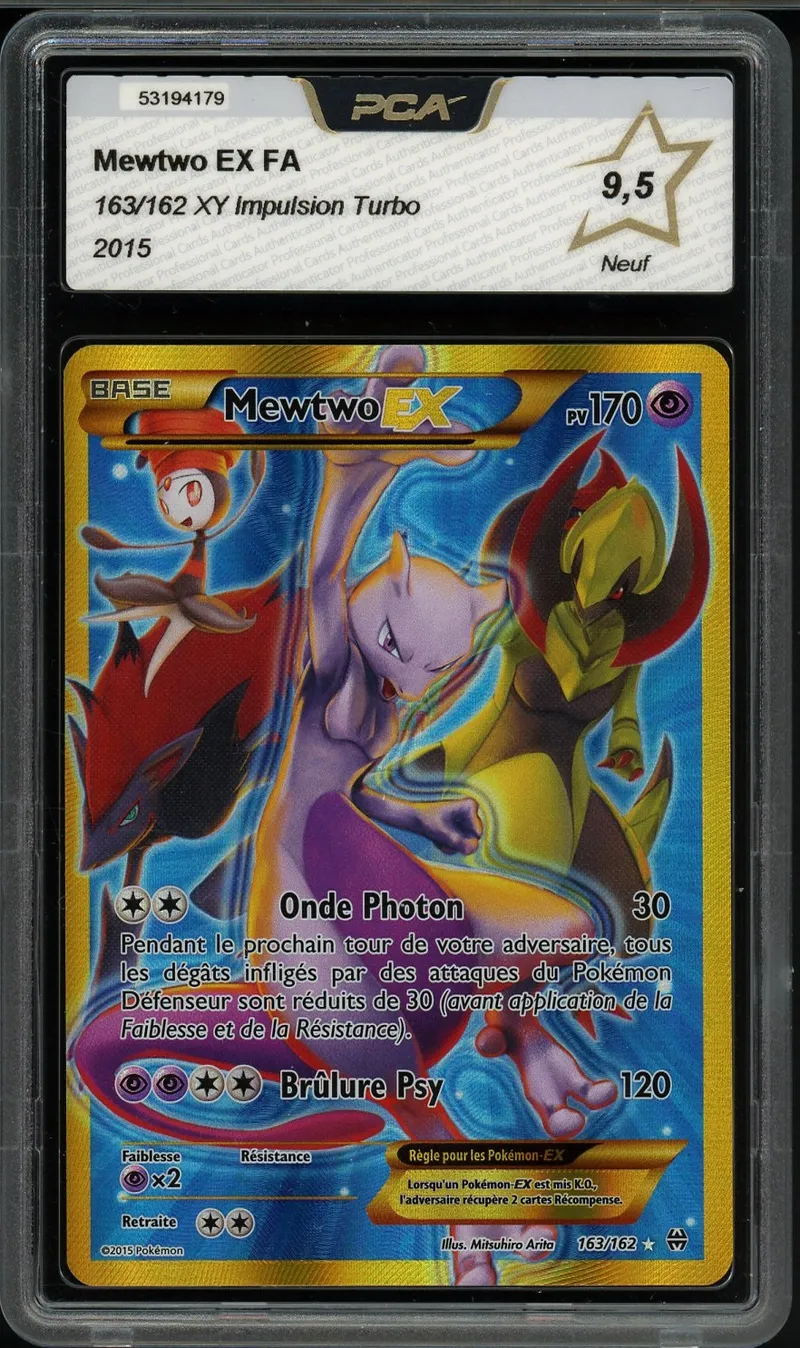 PCA 9.5 Mewtwo Ex