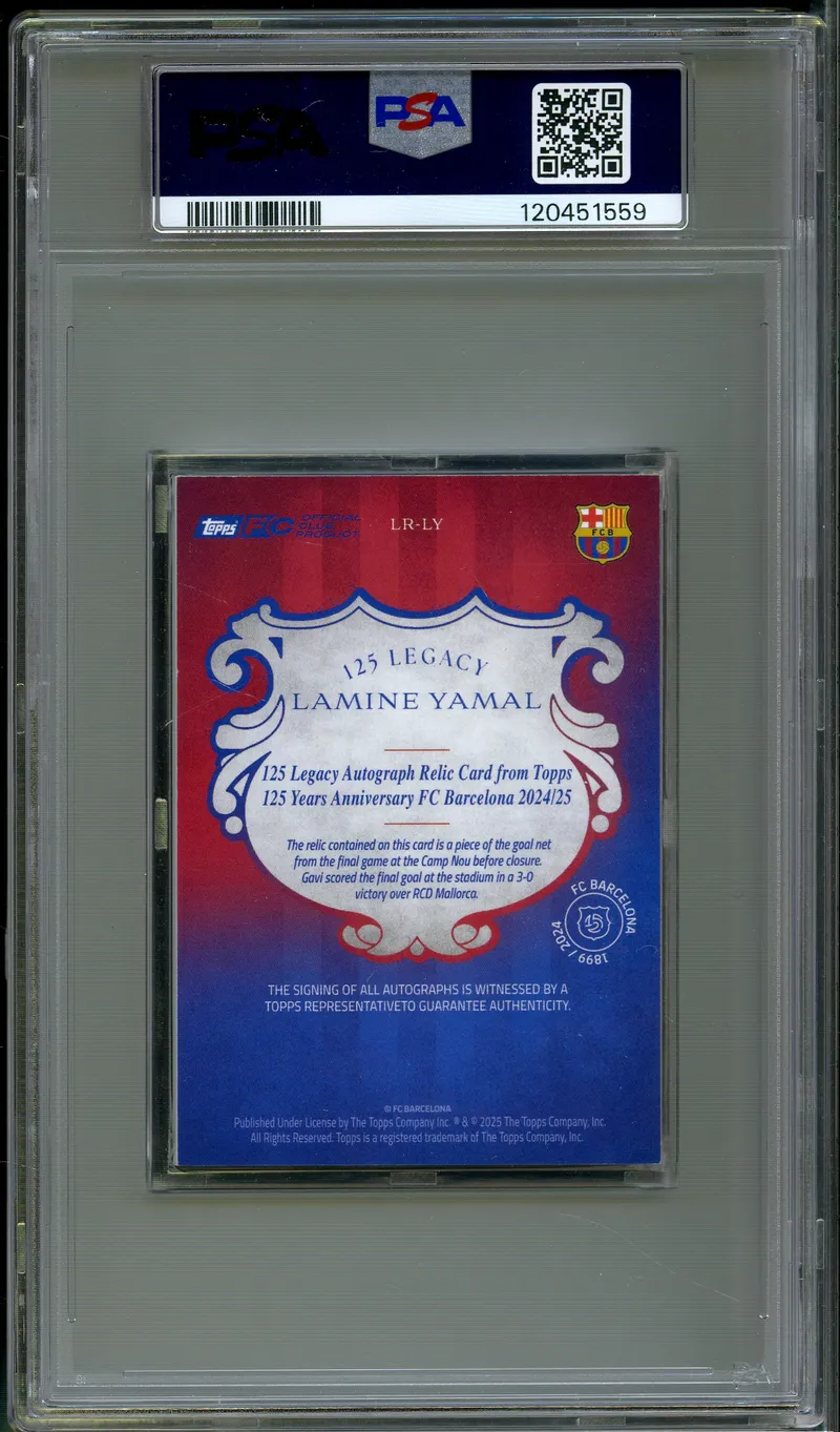 PSA 9 Lamine Yamal