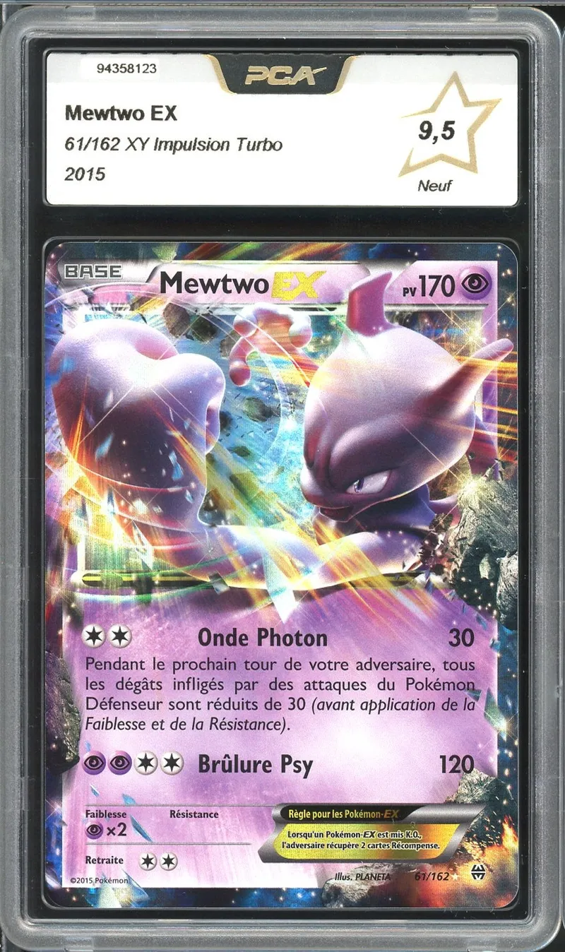 PCA 9.5 Mewtwo Ex