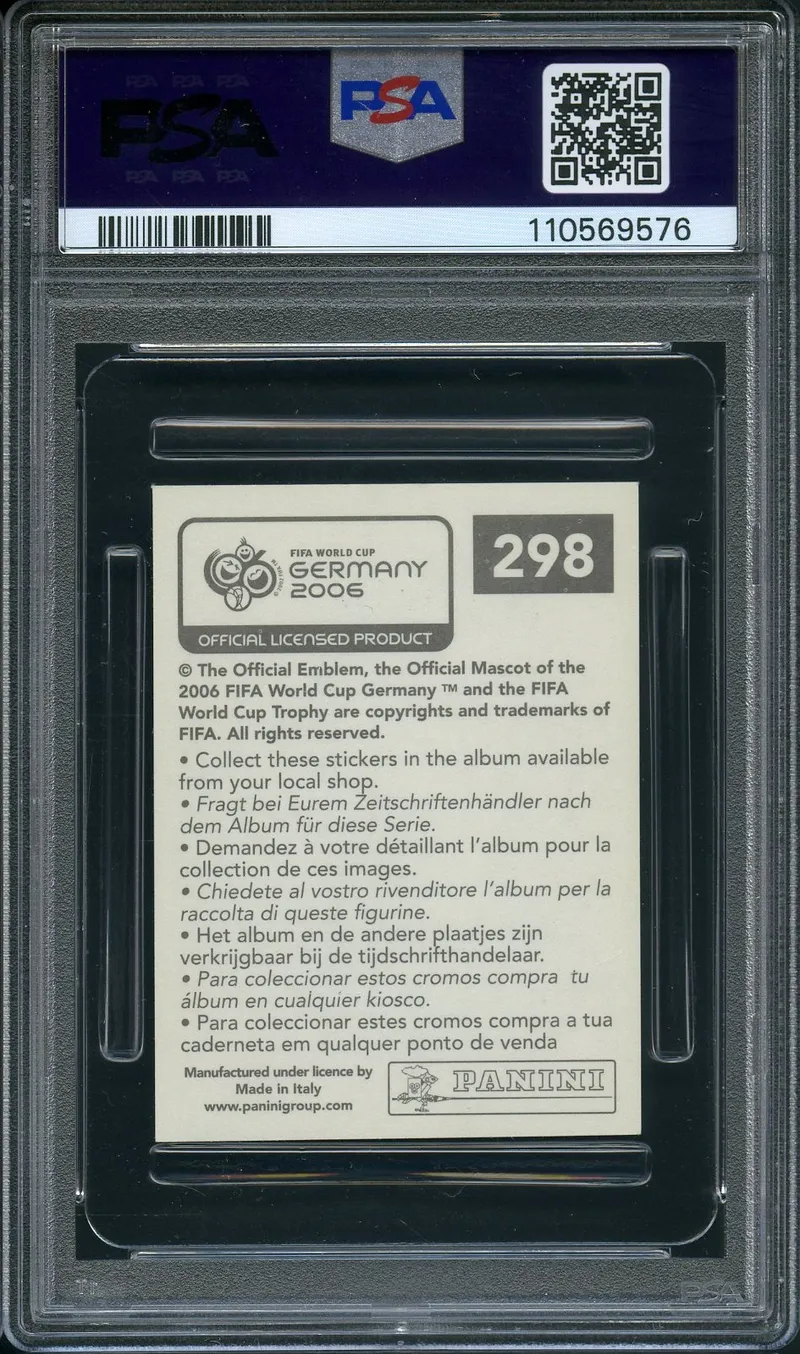 PSA 7 Cristiano Ronaldo