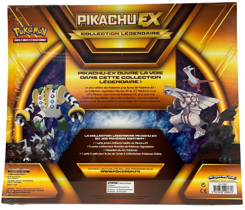 Coffret Collection Légendaire : Pikachu Ex