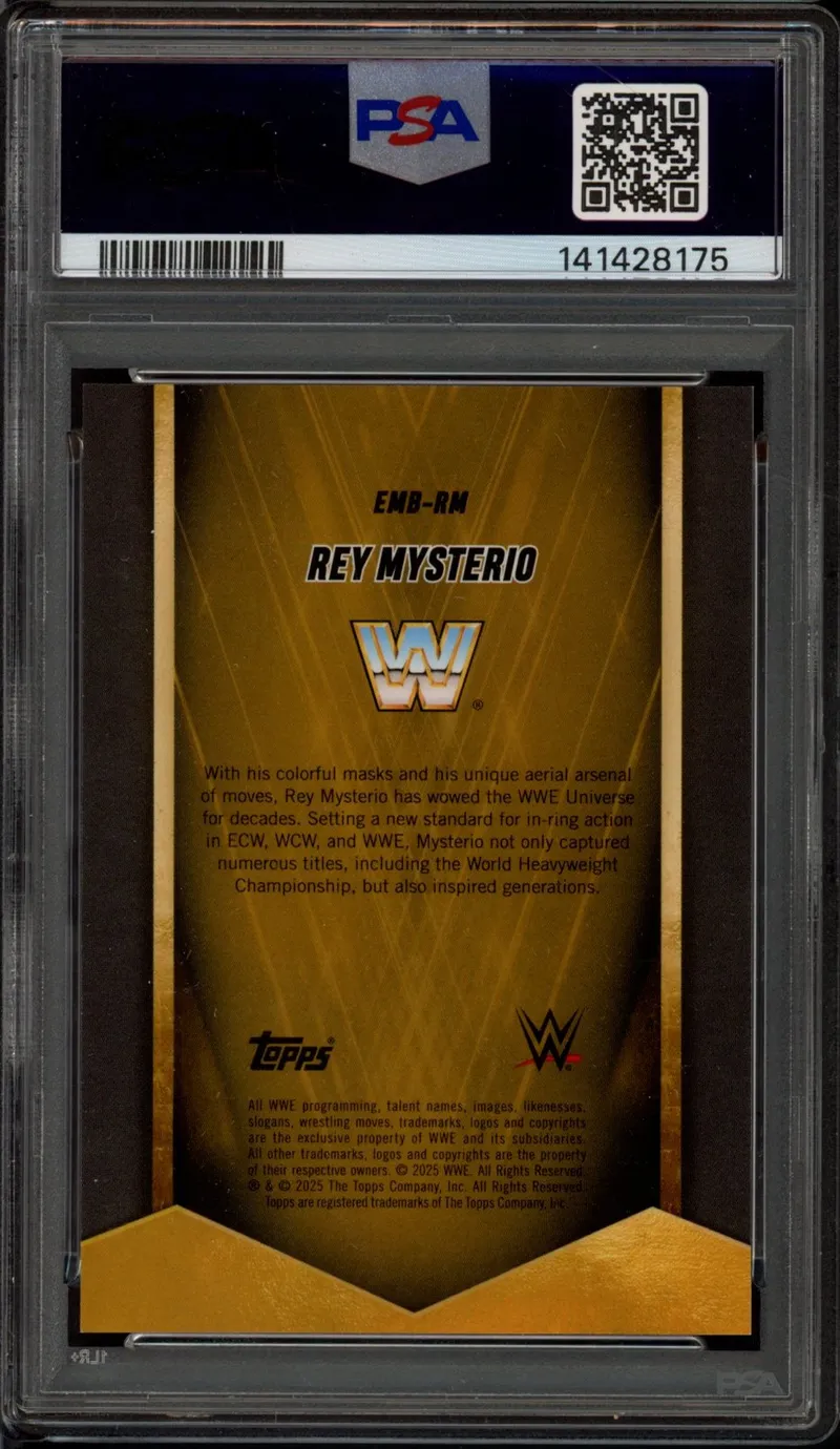 PSA 10 Rey Mysterio