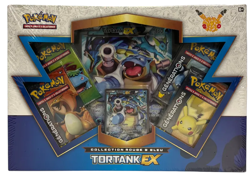 Coffret Collection XY Rouge et Bleu Tortank Ex