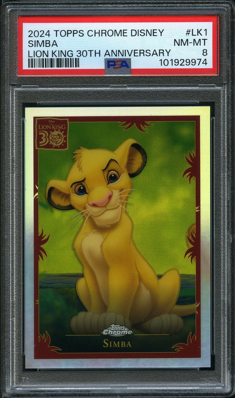 PSA 8 Simba Lion King 30Th