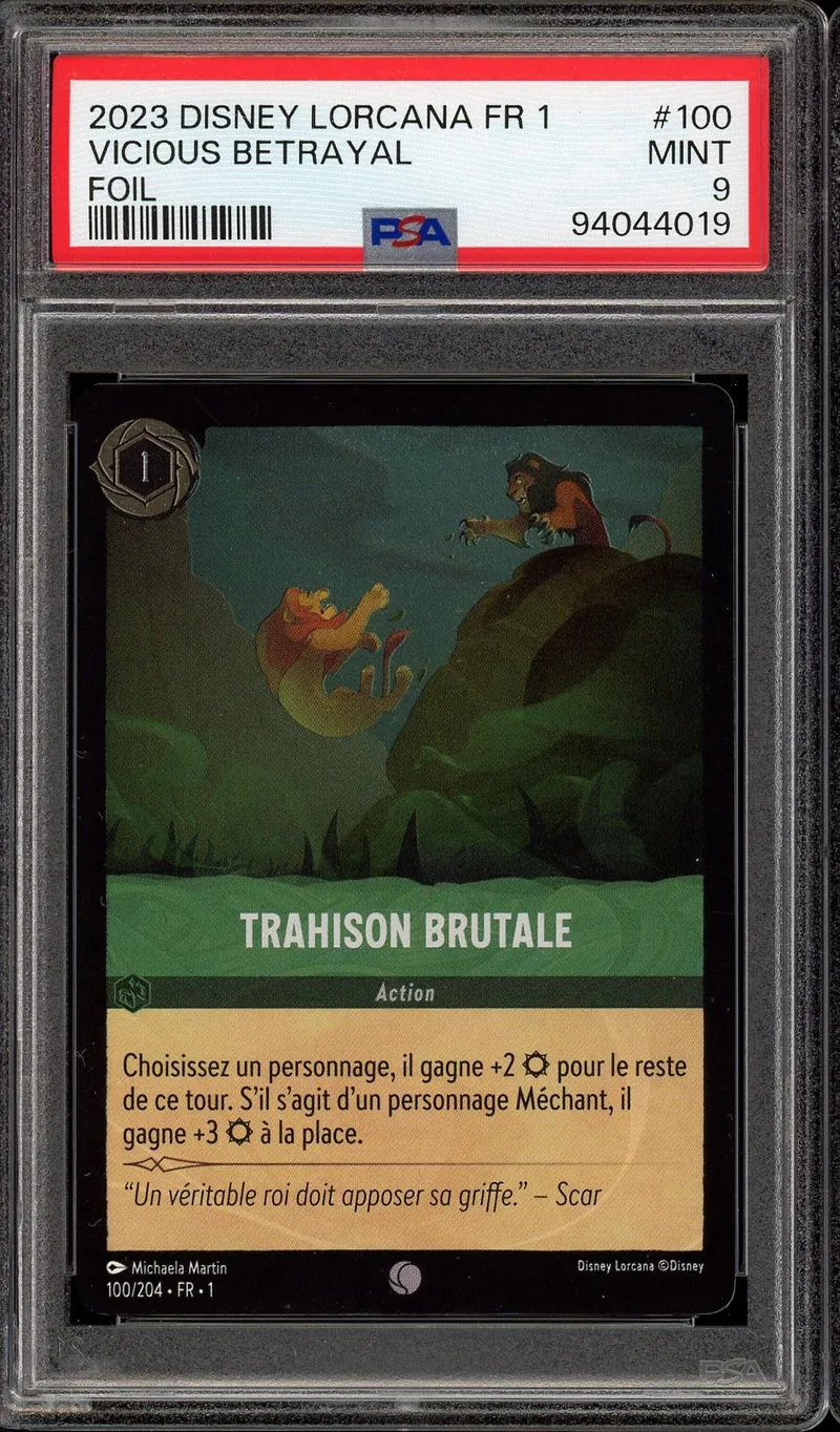 PSA 9 Trahison Brutale