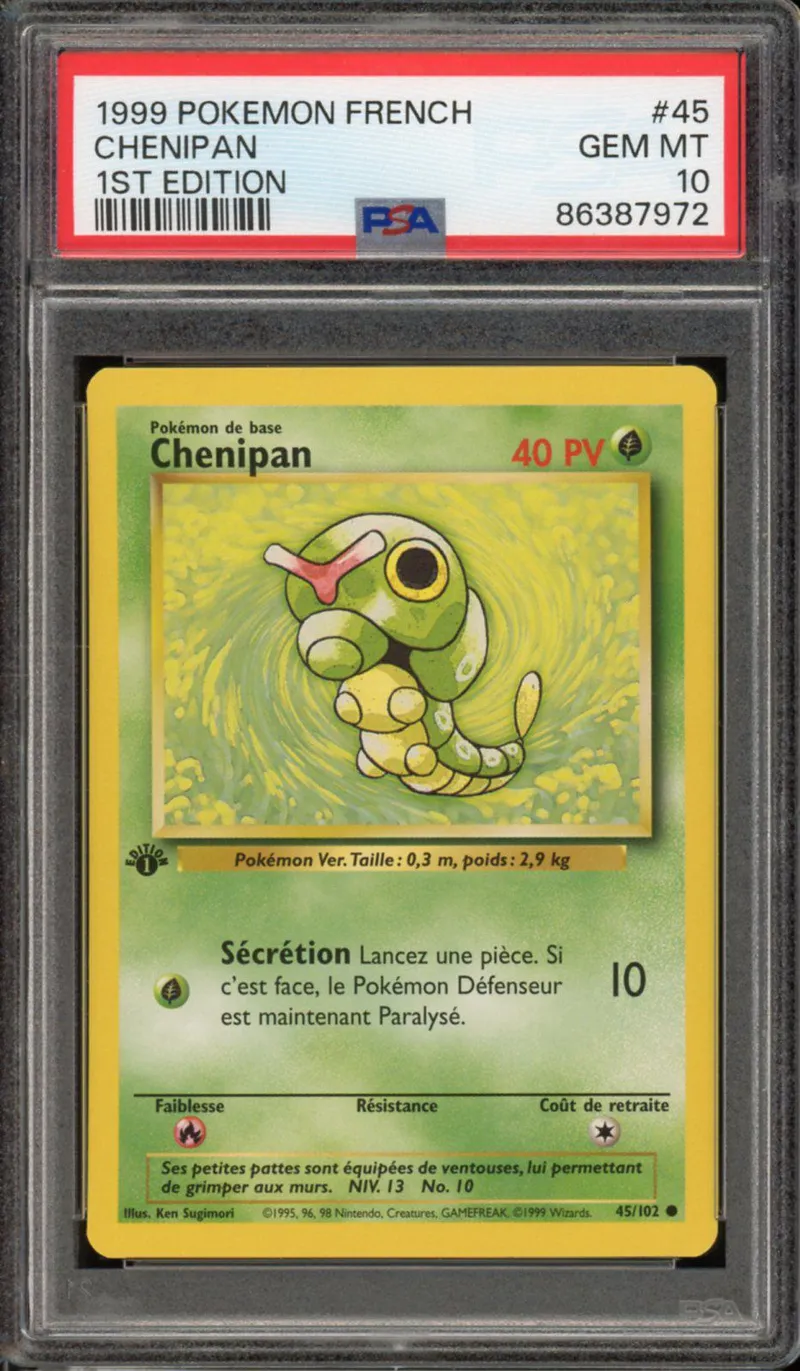 PSA 10 Chenipan