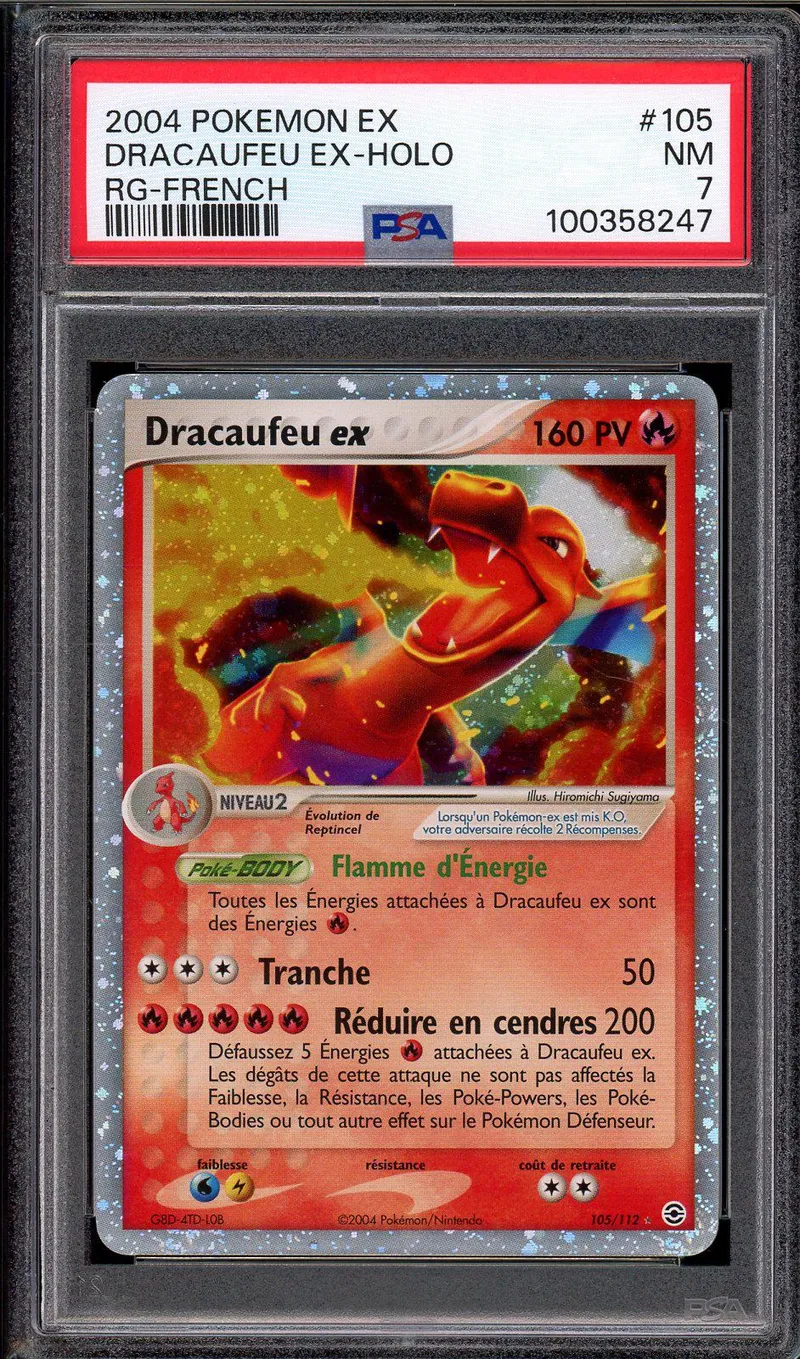PSA 7 Dracaufeu Ex