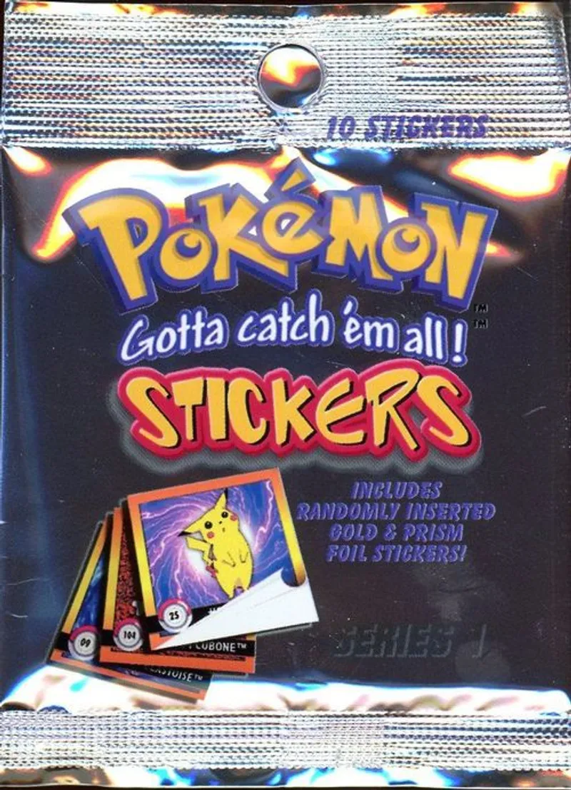 Booster Gotta Catch'em All ! Stickers
