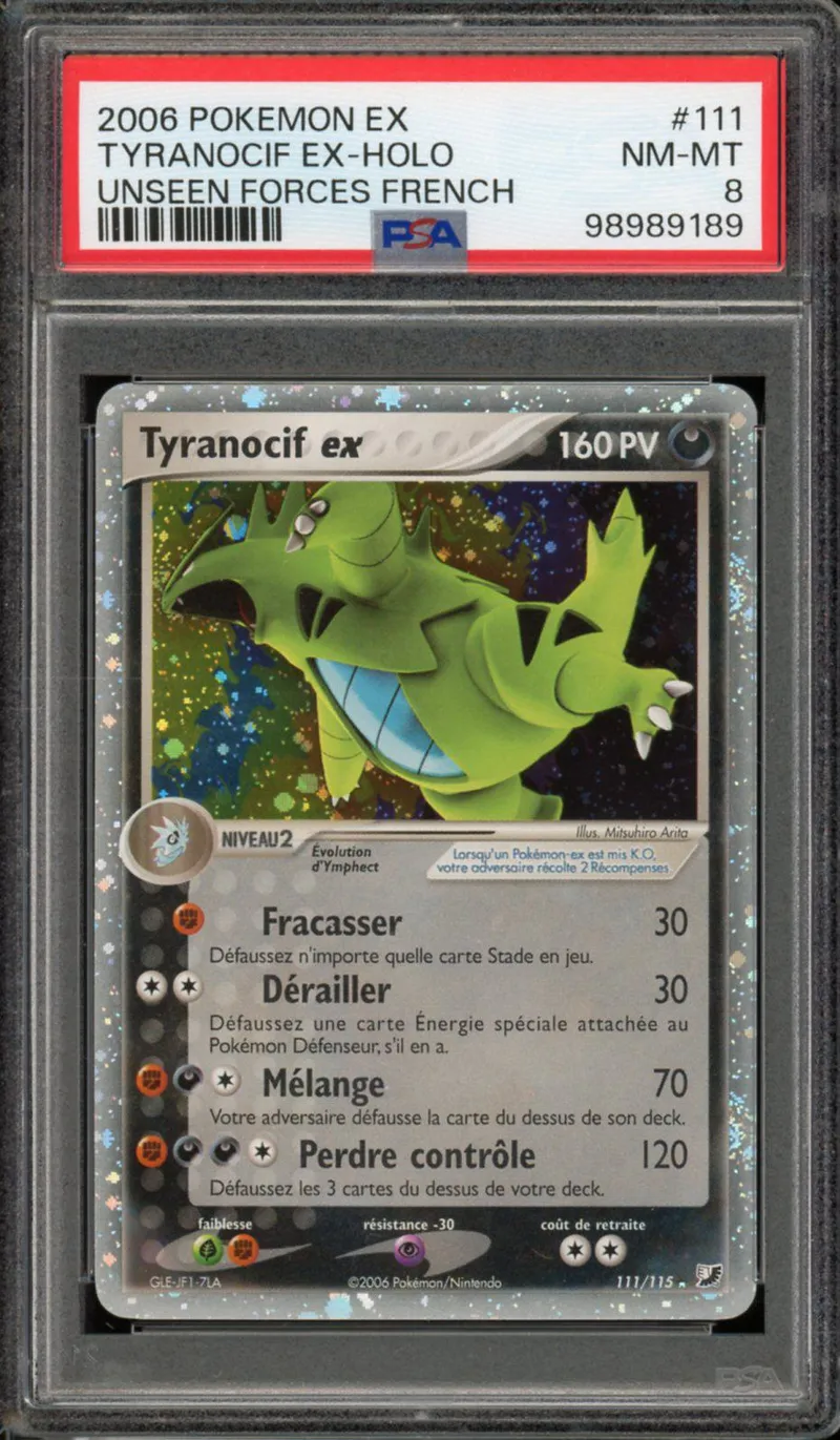 PSA 8 Tyranocif Ex