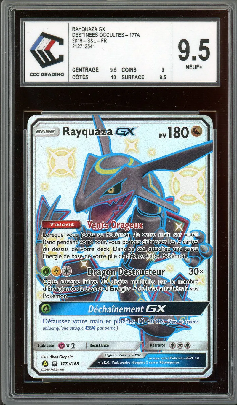 CCC 9.5 Rayquaza Gx Shiny