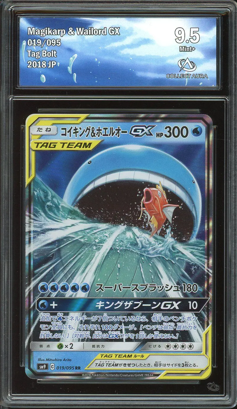 CA 9.5 Magikarp & Wailord Gx