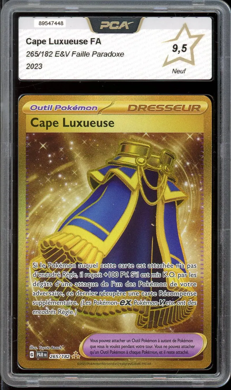 PCA 9.5 Cape Luxueuse Gold