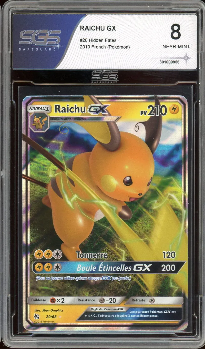 SGS 8 Raichu Gx