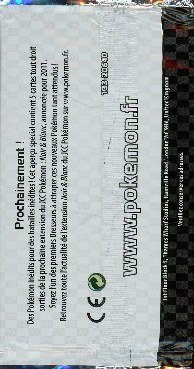 Booster Echantillon Noir & Blanc