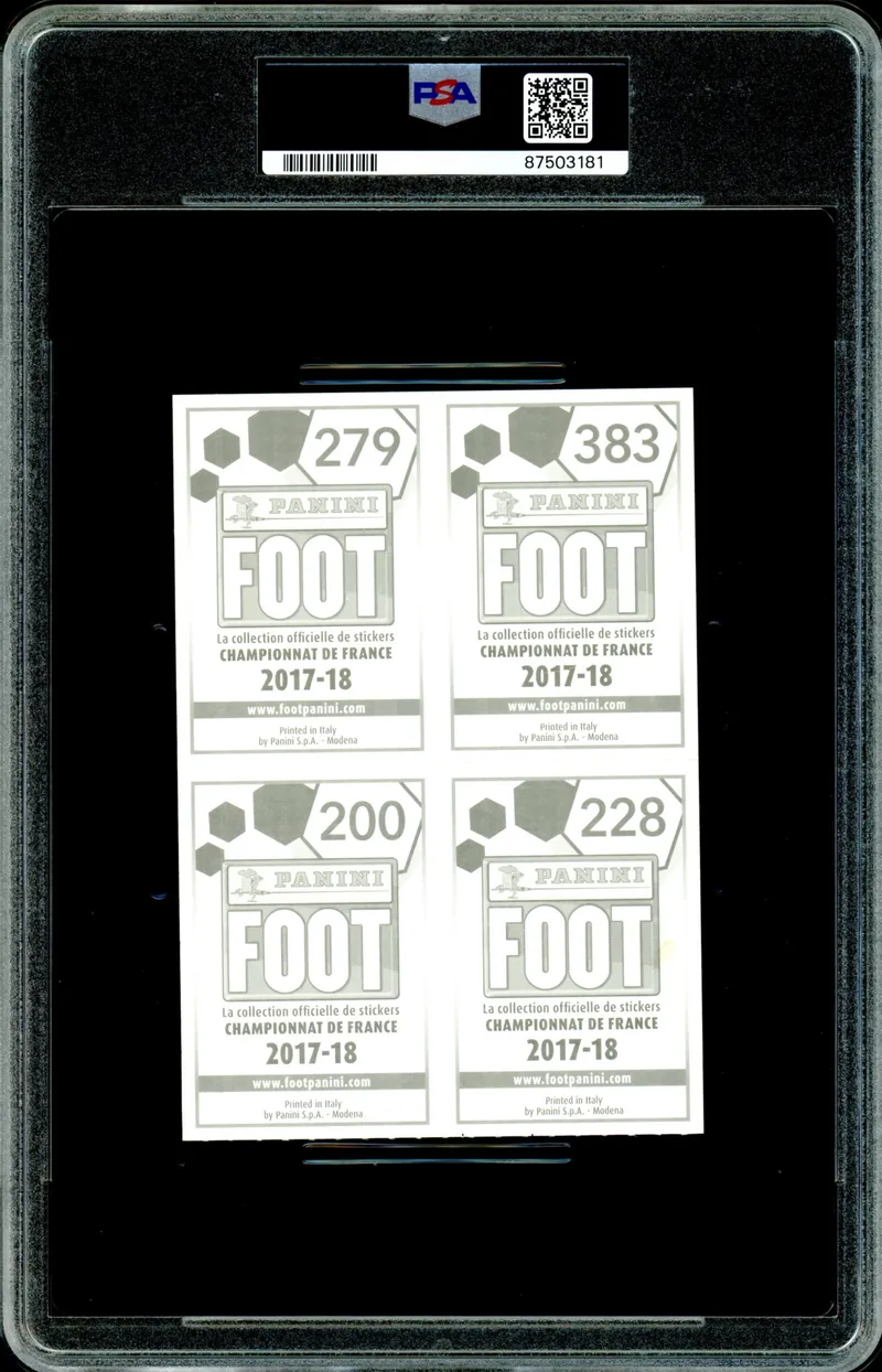 PSA 3 Kylian Mbappé Sticker Panel