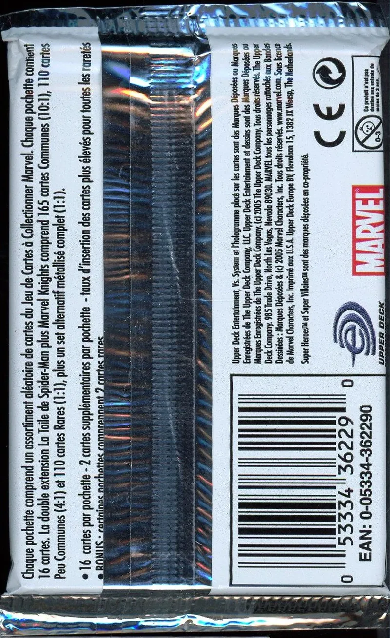 Booster Marvel Knights Web of Spider Man