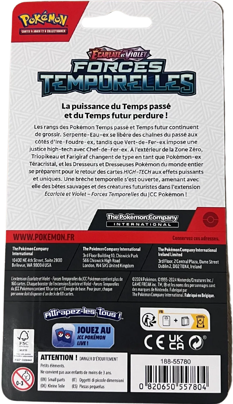 Booster Blister EV5 Forces Temporelles