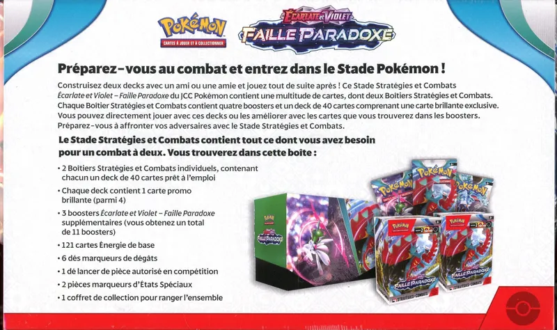 Coffret Stade Stratégies et Combats EV4 Faille Paradoxe