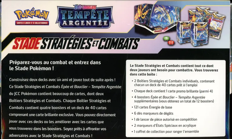 Coffret Stade Stratégies et Combats EB12 Tempête Argentée