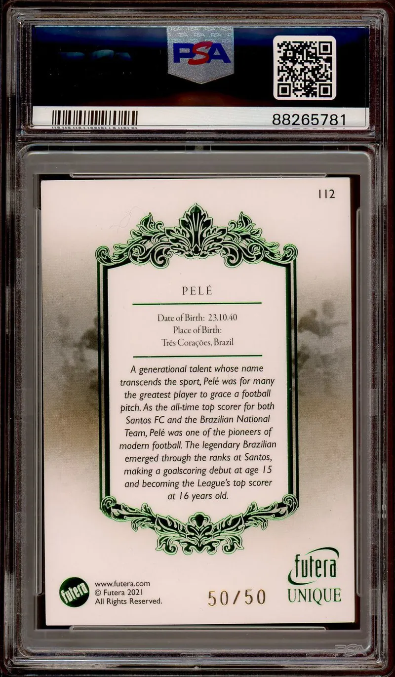 PSA 9 Pelé