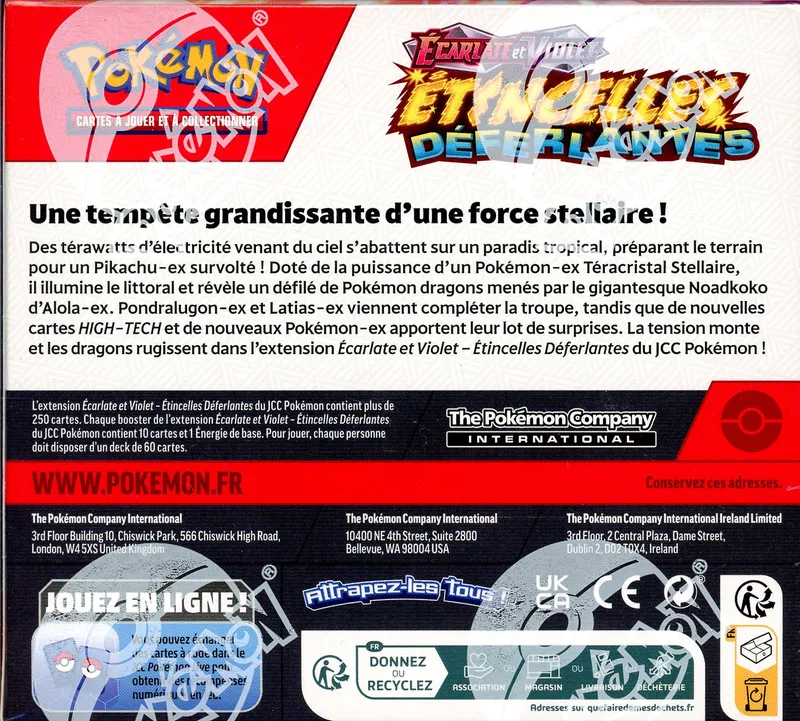 Display EV8 Etincelles Déferlantes