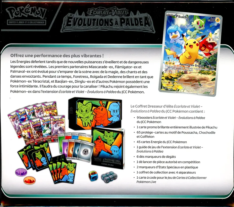 ETB EV2 Evolutions à Paldea