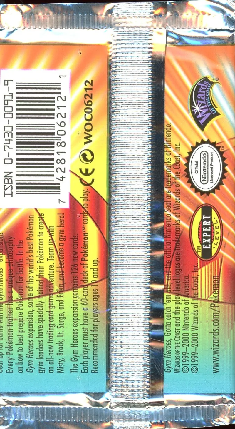 Booster Gym Heroes 1st Edition