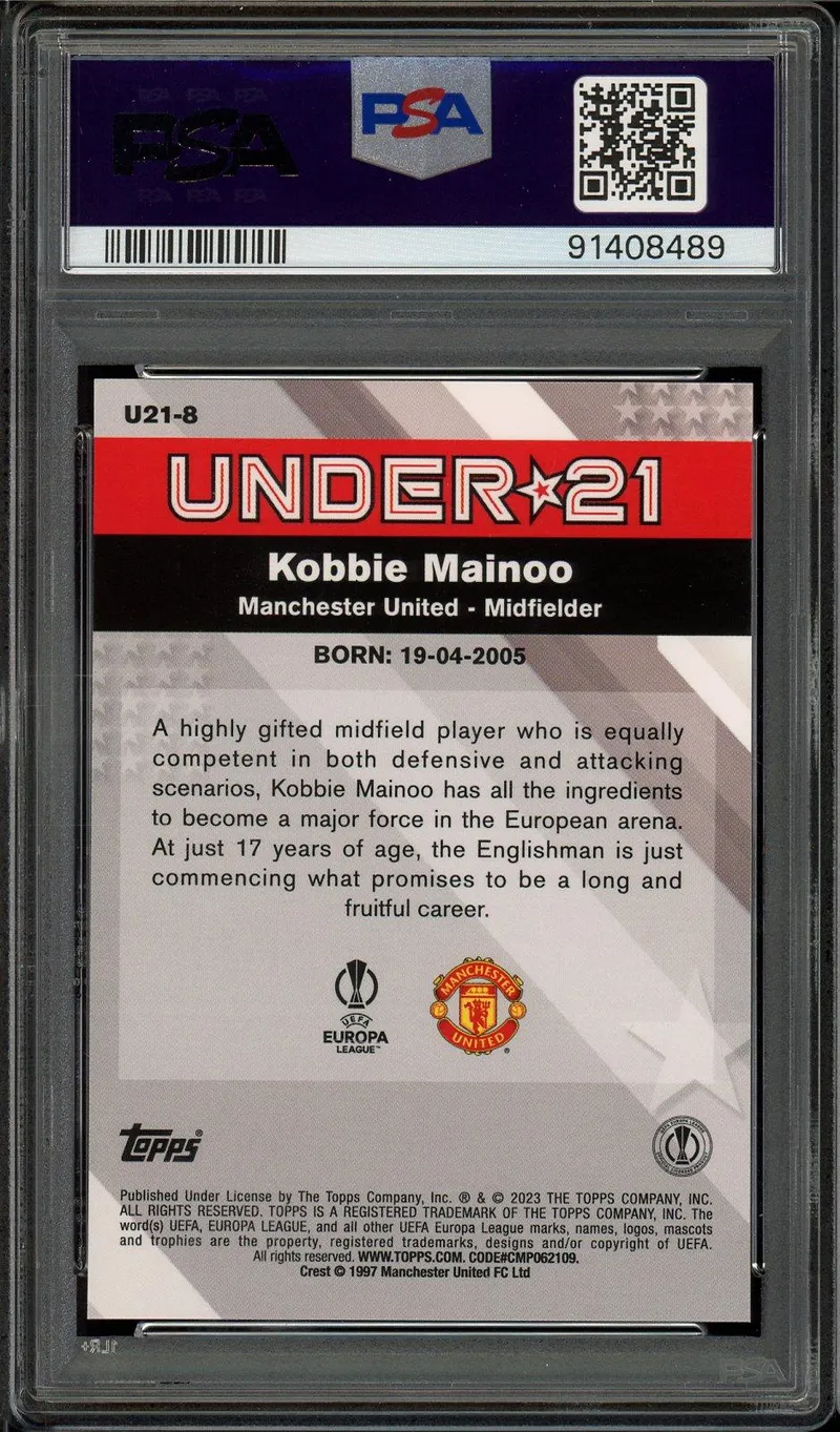 PSA 10 Kobbie Mainoo