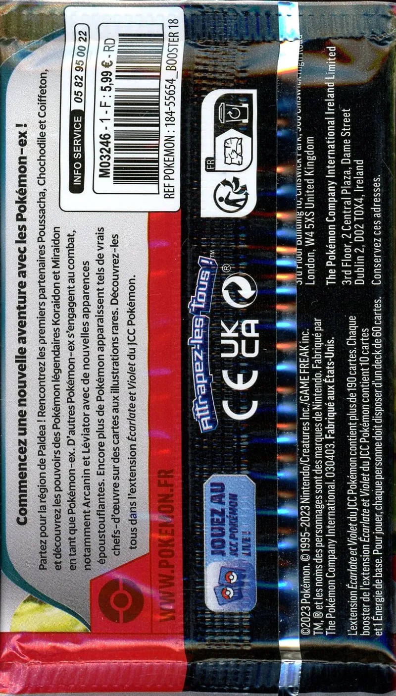 Booster EV1 Ecarlate et Violet