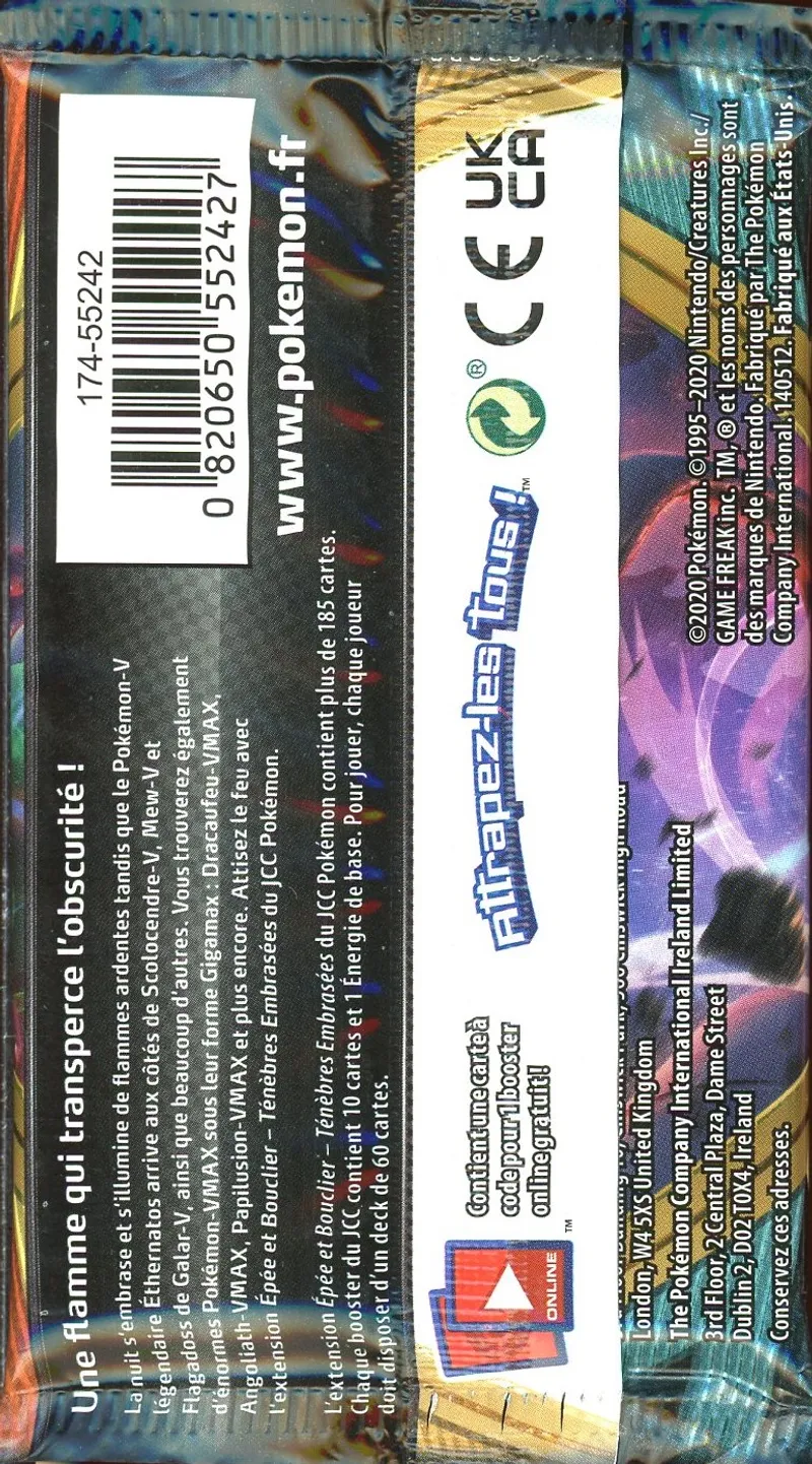 Booster EB3 Ténèbres Embrasées