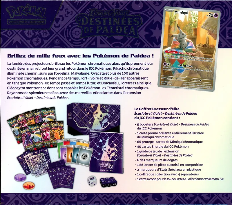 ETB EV4.5 Destinées de Paldea