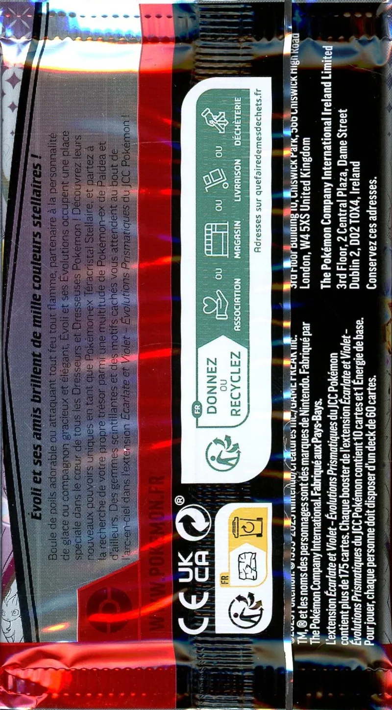 Booster EV8.5 Evolutions Prismatiques