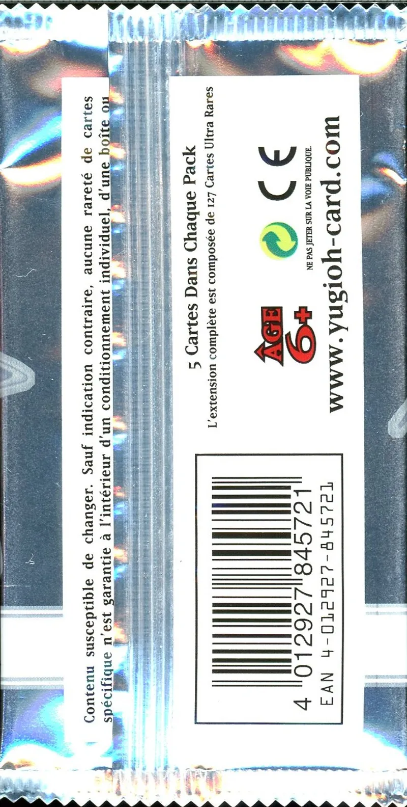 Booster Yu-Gi-Oh! Fantômes du Passé