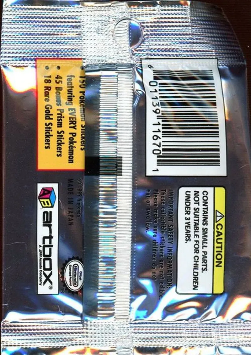 Booster Gotta Catch'em All ! Stickers