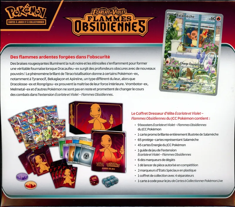 ETB EV3 Flammes Obsidiennes