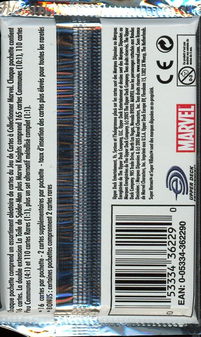 Booster Marvel Knights Web of Spider Man
