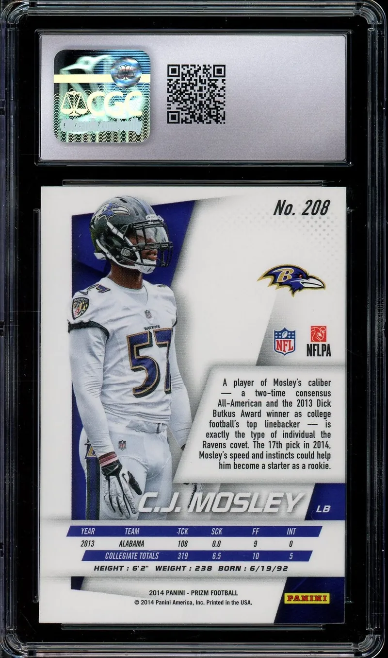CGC 9.5 C.J. Mosley